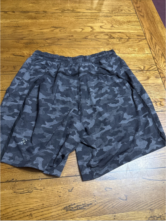 Lululemon Other - Lululemon Men's Small Surge Short 6” Lined Jacquard Variegated Camo Black S20